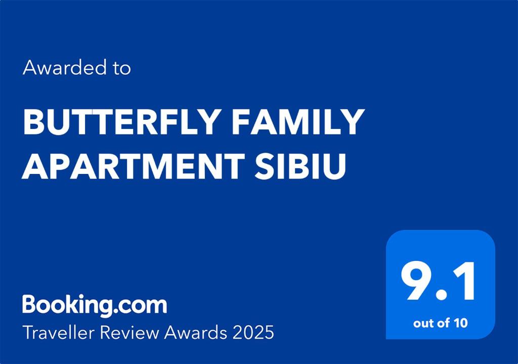 BUTTERFLY FAMILY APARTMENT SIBIU