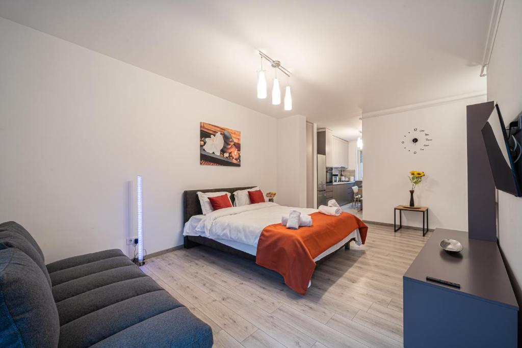 Old town luxury in new building.